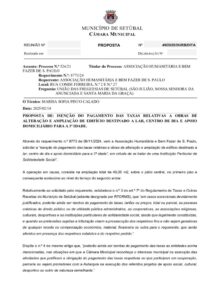 miniatura de 43-DURB-DITA 49-2025 -Isenção pagamento taxas relativas obras alteração-ampliação Lar