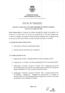 miniatura de Edital nº 50