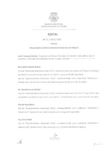 miniatura de Edital nº 51