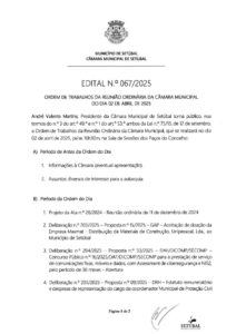 miniatura de Edital nº 67