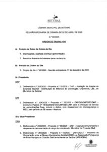 miniatura de Ordem de Trabalhos