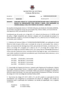 miniatura de 03 – DAF-DICOMP-SECOMP – 33-2025 – CP 16-2025 PRESTAÇÃO DE SERVIÇO DE COMUNICAÇÕES FIXAS MÓVEIS E DADOS