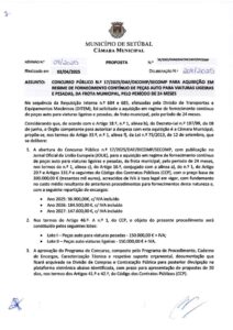 miniatura de 07 – DOM-DAF-DICOMP-SECOMP – 36-2025- Aquisição peças auto para viaturas da frota municipal