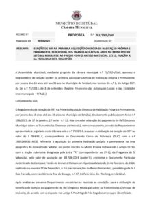 miniatura de 20 – DAF 051-2025 – Isenção de IMT Artigo Matricial 15713, FRAÇÃO R DE S. SEBASTIÃO