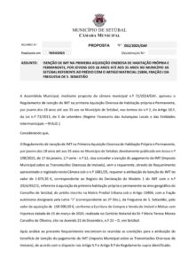 miniatura de 21 – DAF 052-2025 – Isenção de IMT Artigo Matricial 15804, FRAÇÃO J DE S. SEBASTIÃO
