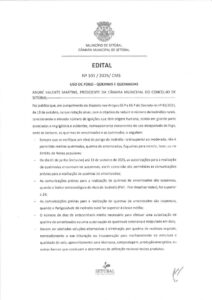 miniatura de Edital nº 101