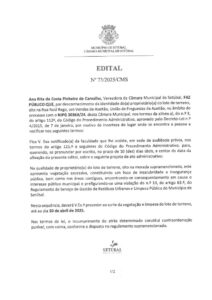 miniatura de Edital nº 73
