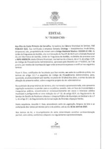 miniatura de Edital nº 75