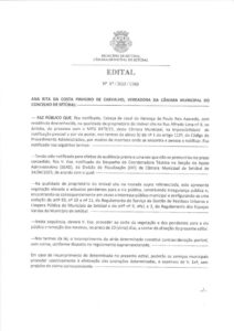 miniatura de Edital nº 87