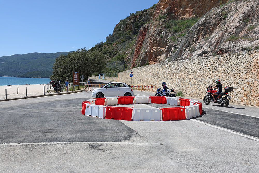 Nova rotunda provisória da Figueirinha