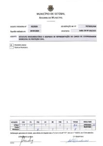 miniatura de 04_Delib. 16-2025-AM_Delib. CM 205-2025 – Estatuto remuneratório e despesas representação do Coord. Mun. Proteção Civil