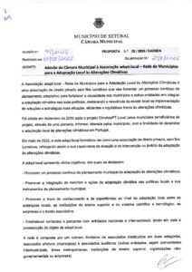 miniatura de 07 – GADSEA 02-2025-Adesão da CMS à Associação para a Adaptação Local às Alterações Climáticas