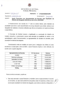 miniatura de 08-DEB-DIAPE 07-2025-Apoio Financeiro aos Agrupamentos de Escolas para Aquisição de Material de Desgaste 2024-2025
