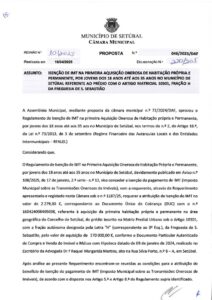 miniatura de 15 – DAF 046-2025 – Isenção de IMT Artigo Matricial 10301, FRAÇÃO H DE S. SEBASTIÃO