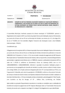 miniatura de 20-DAF 75-2025-Isenção de IMT-Prédio com o artigo matricial 10204, Fração K-São Sebastião