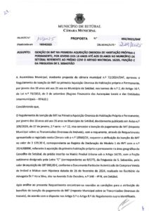 miniatura de 24 – DAF 055-2025 – Isenção de IMT Artigo Matricial 16235, FRAÇÃO C DE S. SEBASTIÃO