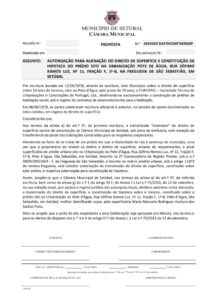 miniatura de 26-DAF-DICONT-SERGEP 85-2025-Alienação direto superfície-Constituição de hipoteca R Zófimo Ramos Luz 11 – F, 1B