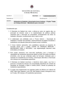 miniatura de 34-DEB-DIGEPE 13-2025-Atribuição de subsídio-Associação Inovar Autismo