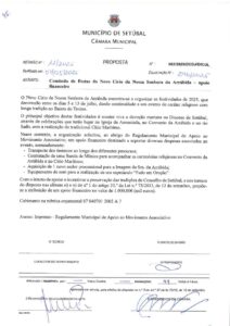miniatura de 45 – DCDJ-DICUL 62-2025-Apoio Novo Cirio Arrabida