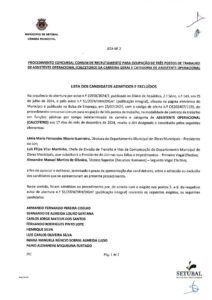 miniatura de Ata n.º 2 – Lista Adm e Exc. Calceteiros