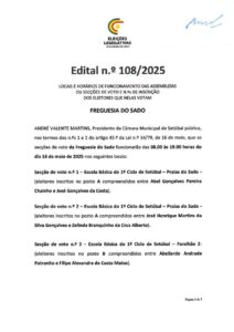miniatura de Edital nº 108