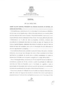 miniatura de Edital nº 114