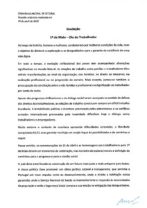 miniatura de Saudação – 1º de Maio (PS)