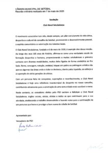 miniatura de Saudação – Club Naval Setubalense (PSD)