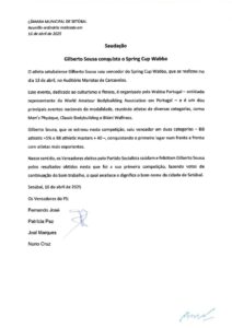 miniatura de Saudação-Gilberto Sousa (PS)