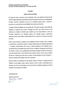 miniatura de Saudação – Scalipus Clube de Setúbal (PSD)