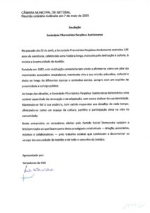 miniatura de Saudação – Sociedade Filarmónica Perpétua Azeitonense (PSD)