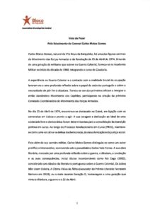 miniatura de u) BE_Voto Pesar_Carlos Matos Gomes
