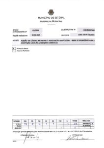 miniatura de 01-Delib. 20-2025-AM_Delib.CM 258-2025_Adesão da CM Assoc.Adapt.Local_Rede Municípios Adapt. Local às Alterações Climáticas