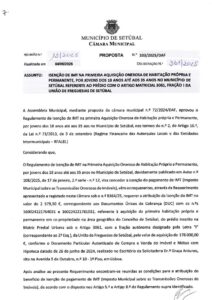 miniatura de 07-DAF 103-2025 – Isenção de IMT prédio com o Artigo Matricial 3061, Fração I da UFS