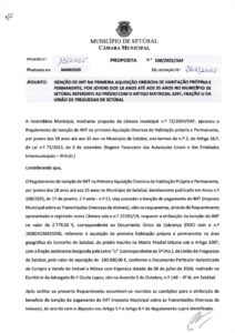 miniatura de 10-DAF 106-2025 – Isenção de IMT prédio com o Artigo Matricial 3397, Fração U da UFS