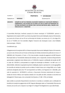 miniatura de 11-DAF 107-2025 – Isenção de IMT prédio com o Artigo Matricial 8026, Fração B de S. Sebastião