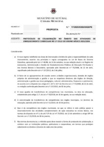 miniatura de 17-DEB-DIGEPE 17-2025 – Protocolos colaboração – Atividades Enriquecimento Curricular – 1º ciclo – 2025-2026