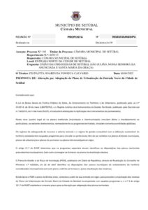 miniatura de 25-DURB-DIPU 99-2025 -Alteração por adaptação Plano Urbanização da Entrada Norte Cidade de Setúbal