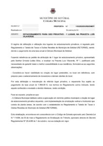 miniatura de 36-DURB-DIMOT 110-2025 – Estacionamento para uso privativo – 1 lugar, na Praceta Luís Vilaverde