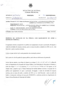 miniatura de 41-DURB-GARIU 90-2025-Ocupação da via pública com equipamento de apoio à promoção turistica