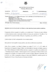 miniatura de 43-DURB-GARIU 92-2025-Ocupação de via pública com 3 bicicletas de apoio à leitura
