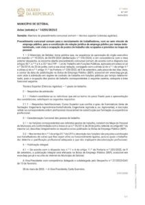 miniatura de Aviso (extrato) n.º 14255.2025.2 Diário da Republica