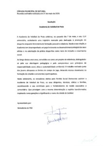 miniatura de Saudação – Academia de Voleibol de Praia (PSD)