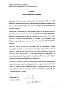 miniatura de Saudação – Centro Comunitário de S. Sebastião (PSD)