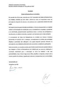 miniatura de Saudação – Clube de Montanhismo da Arrábida (PSD)