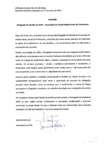 miniatura de Saudação – Delegação de Setúbal da ASSP (PSD)