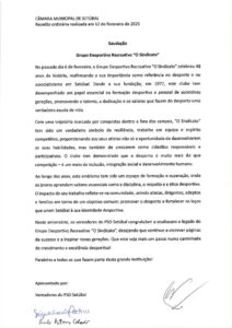 miniatura de Saudação – Grupo Desportivo Recreativo O Sindicato-PSD