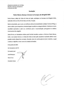 miniatura de Saudação – Pedro Neves (PS)