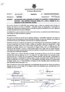 miniatura de 06-DAF-DICONT-SERGEP 132-2025 – AUTORIZAÇÃO PARA ALIENAÇÃO DO DIREITO DE SUPERFÍCIE E CONSTITUIÇÃO DE HIPOTECA