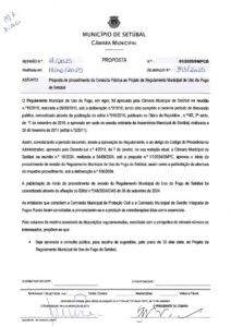 miniatura de 07-SMPC 01-2025 – Projeto Regulamento Municipal Uso Fogo Setúbal_Proc. Cons. Publica